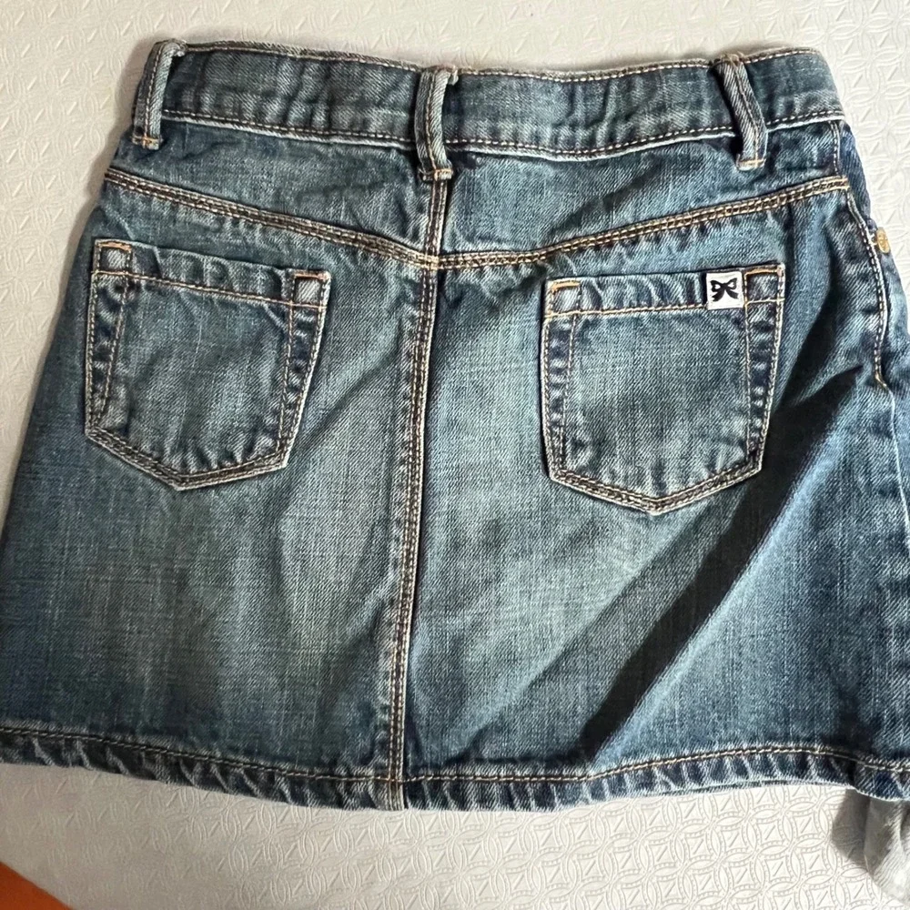 Girls Skirt Bundle Size 5-6 Gymboree Denim Corduroy Plaid 5pc Lot Preppy BTS